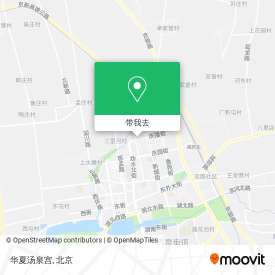 华夏汤泉宫地图