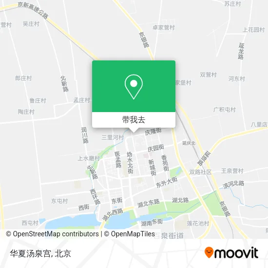 华夏汤泉宫地图