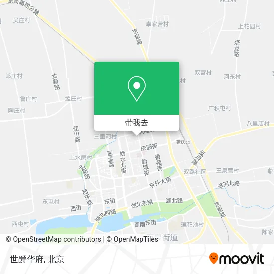 世爵华府地图
