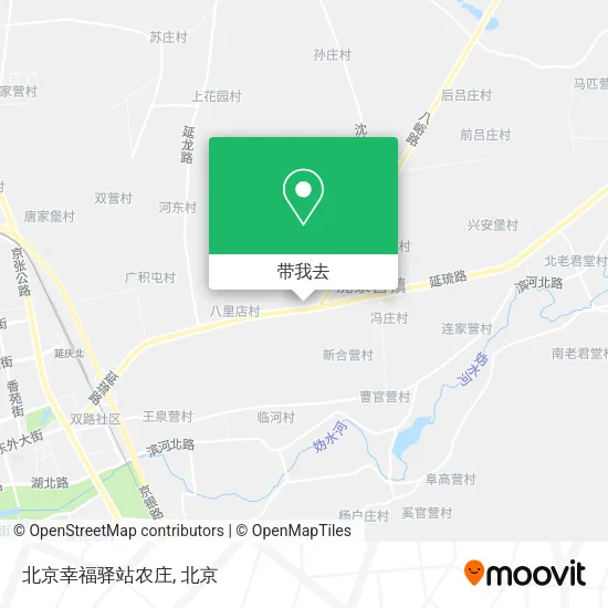 北京幸福驿站农庄地图