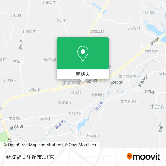 延沈福美乐超市地图
