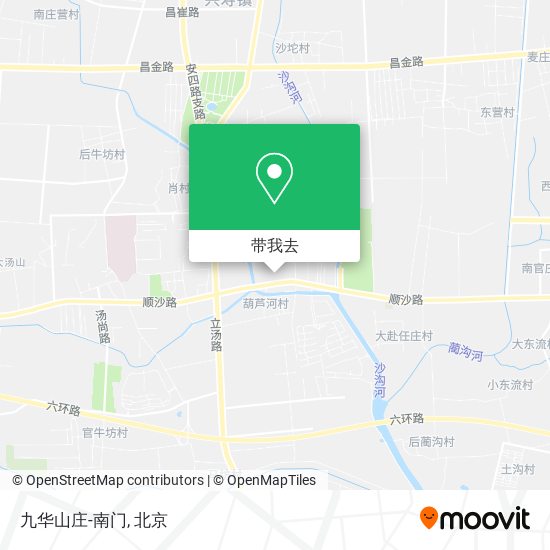 九华山庄-南门地图
