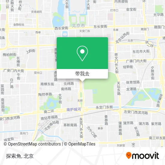 探索角地图