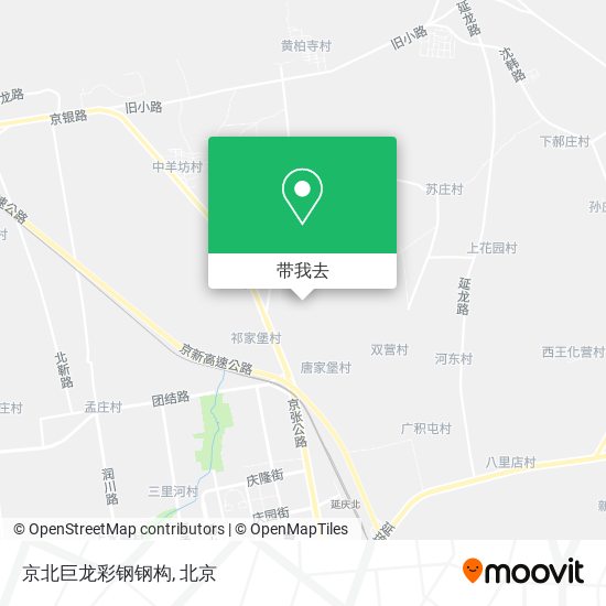 京北巨龙彩钢钢构地图
