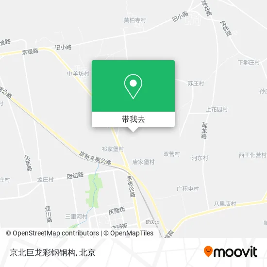 京北巨龙彩钢钢构地图
