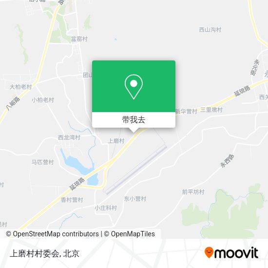 上磨村村委会地图