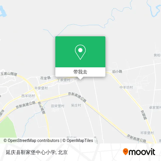 延庆县靳家堡中心小学地图