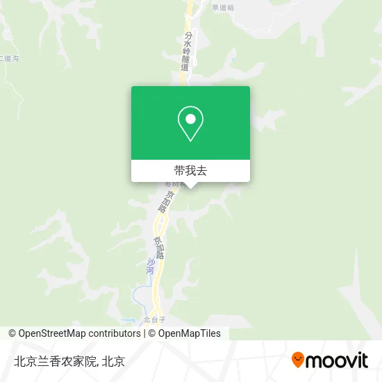 北京兰香农家院地图