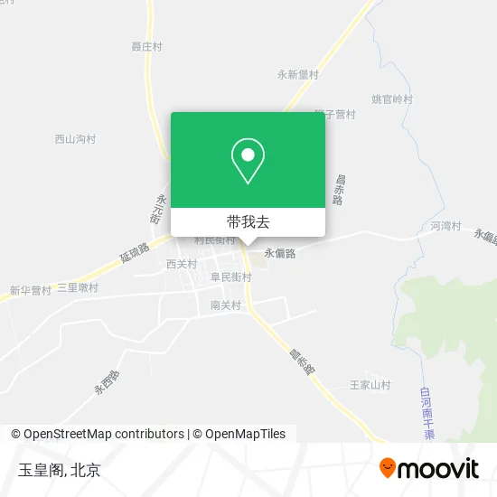 玉皇阁地图