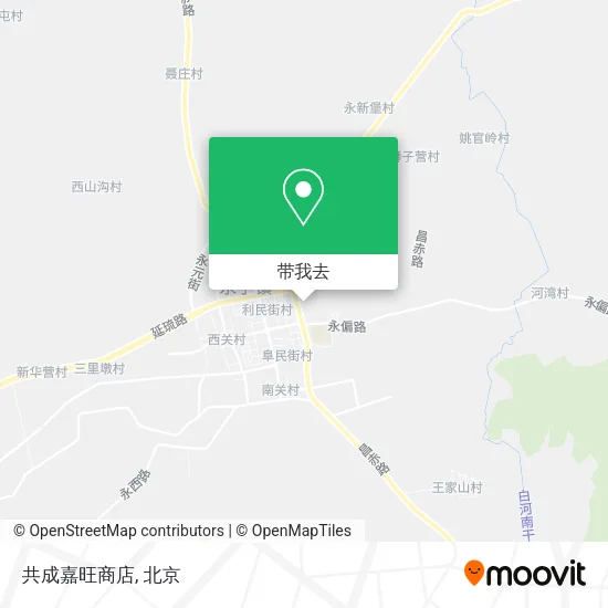 共成嘉旺商店地图