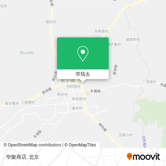 华聚商店地图