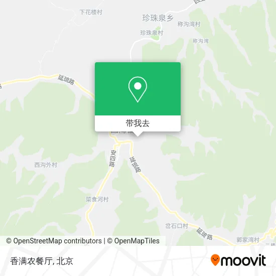 香满农餐厅地图