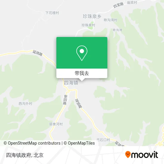 四海镇政府地图