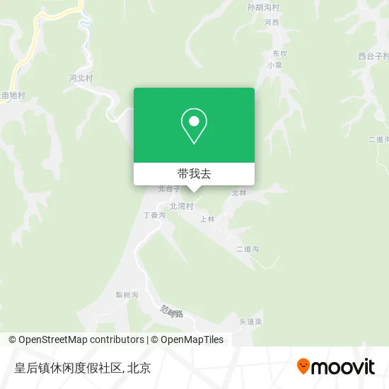 皇后镇休闲度假社区地图