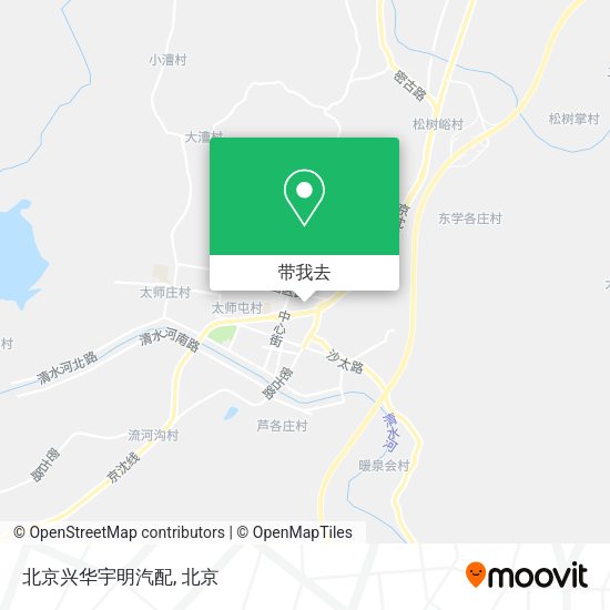 北京兴华宇明汽配地图