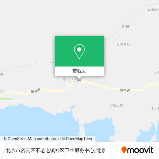 北京市密云区不老屯镇社区卫生服务中心地图