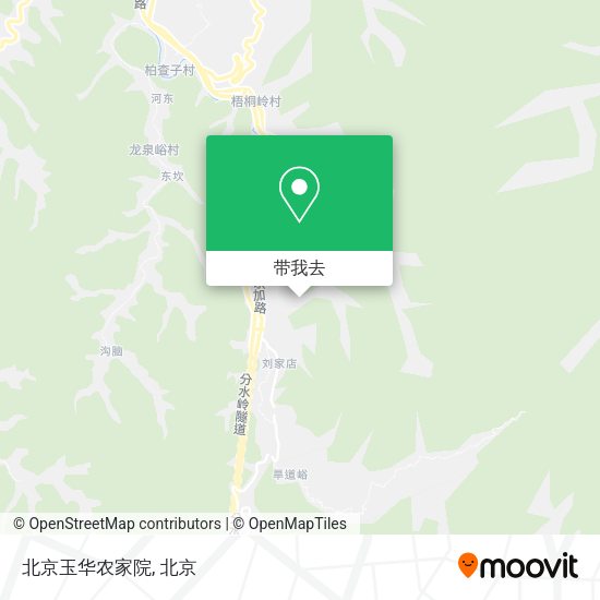 北京玉华农家院地图