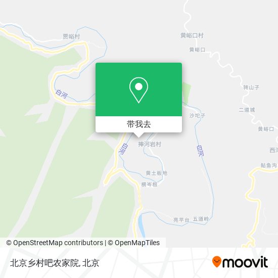 北京乡村吧农家院地图