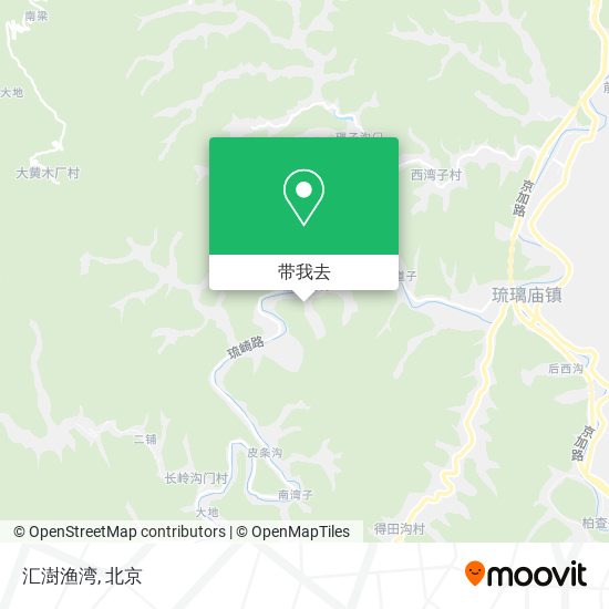 汇澍渔湾地图