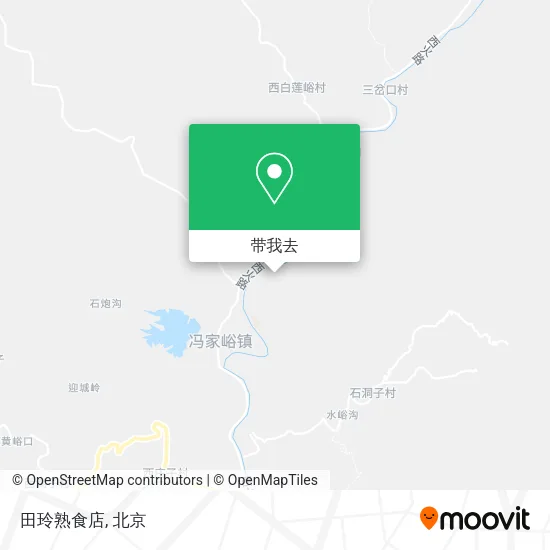 田玲熟食店地图