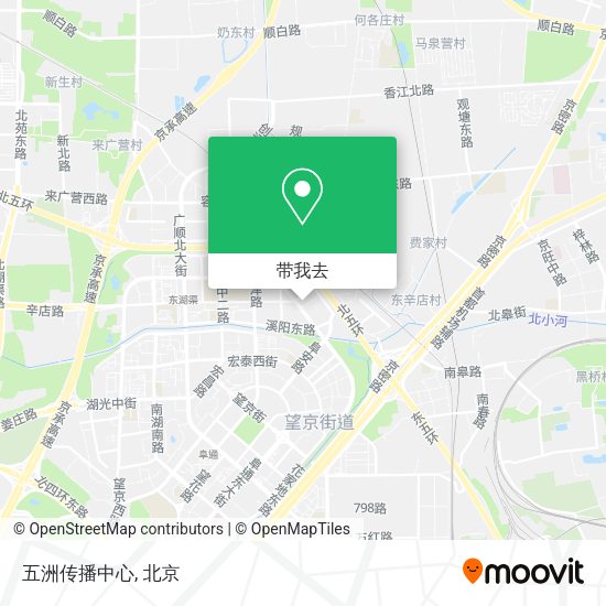 五洲传播中心地图