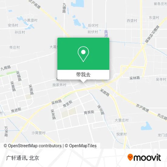 广轩通讯地图