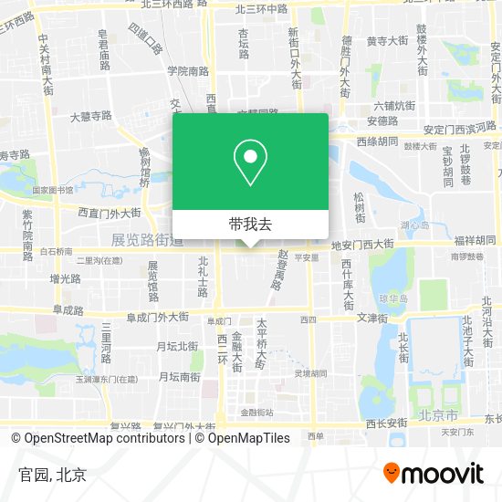 官园地图