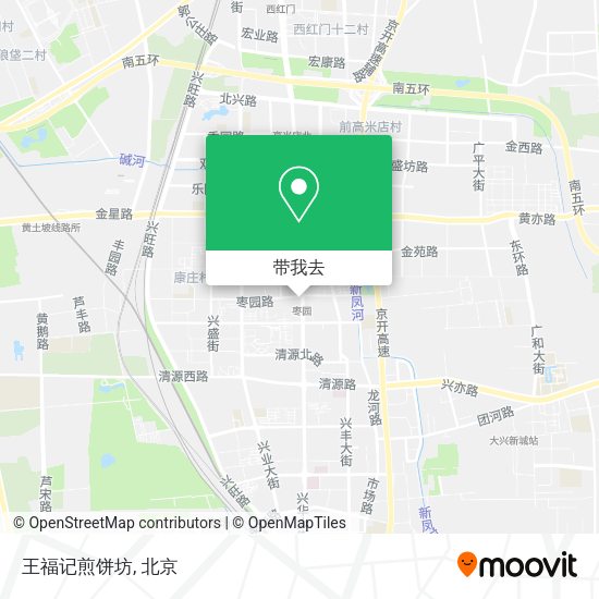 王福记煎饼坊地图