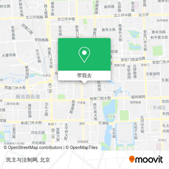 民主与法制网地图