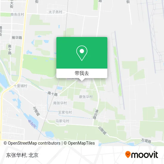 东张华村地图