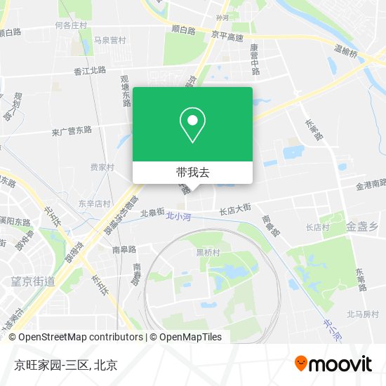 京旺家园-三区地图