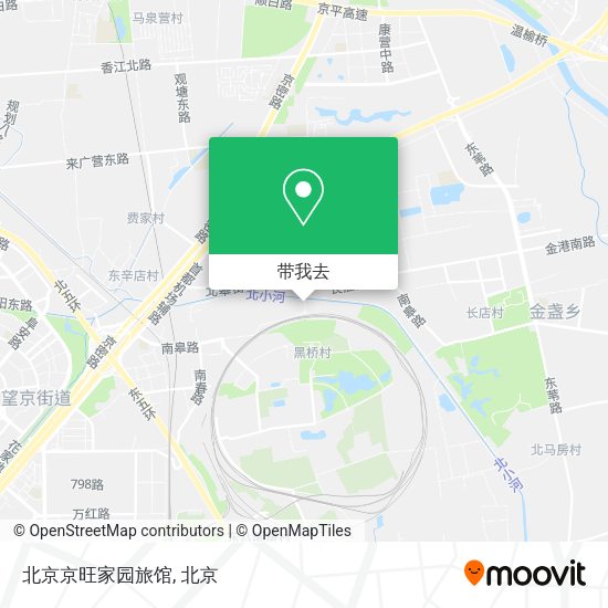 北京京旺家园旅馆地图