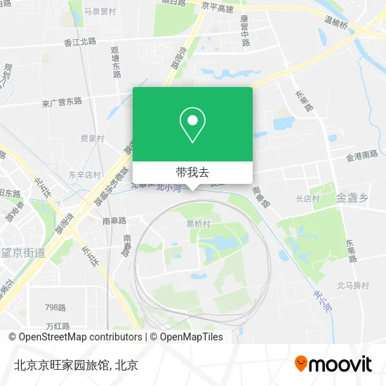 北京京旺家园旅馆地图