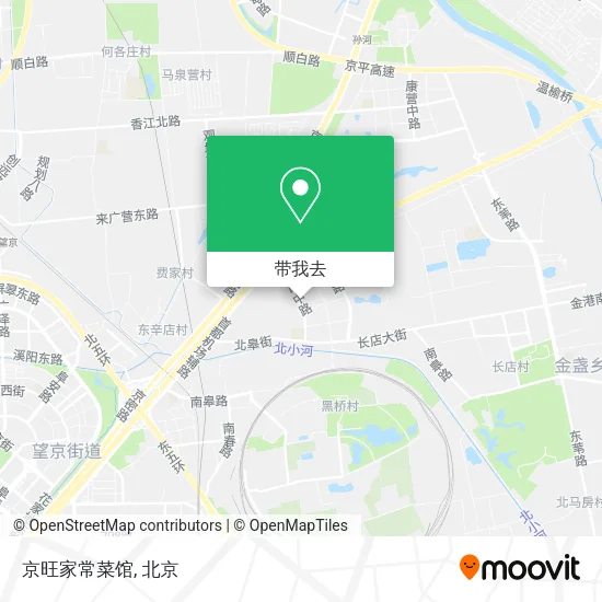 京旺家常菜馆地图