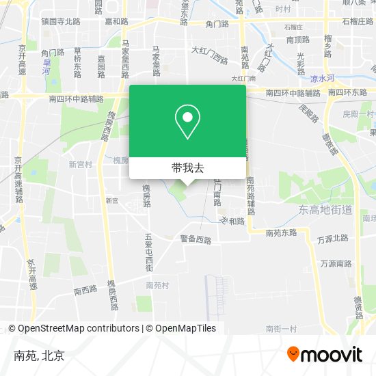 南苑地图