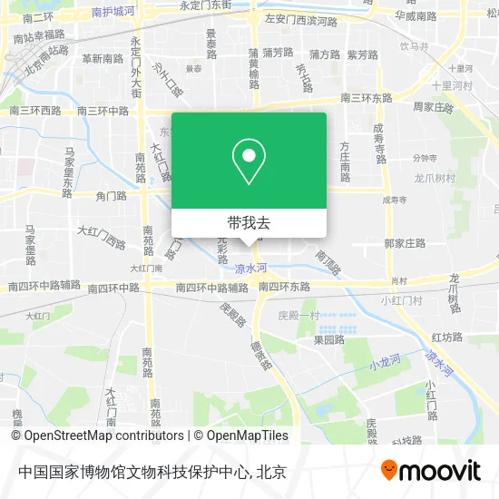中国国家博物馆文物科技保护中心地图