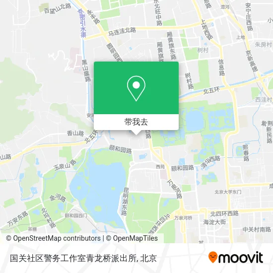 国关社区警务工作室青龙桥派出所地图