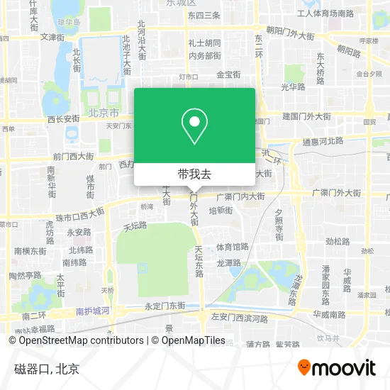 磁器口地图