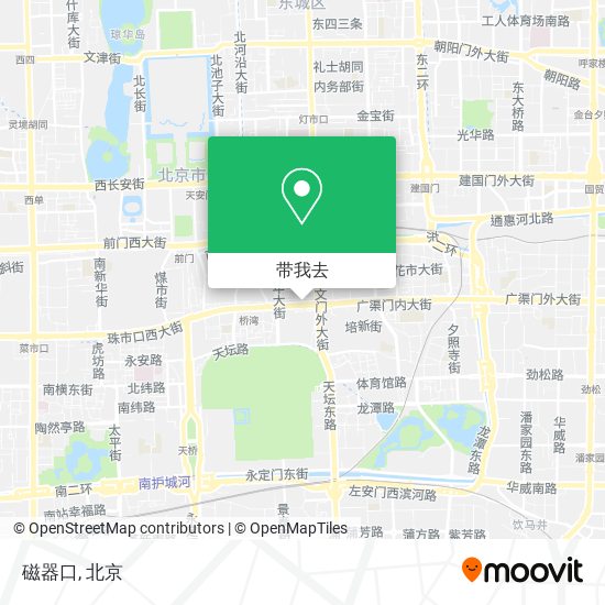 磁器口地图