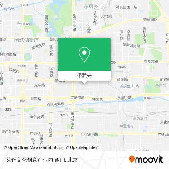 莱锦文化创意产业园-西门地图