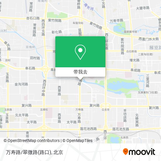 万寿路/翠微路(路口)地图