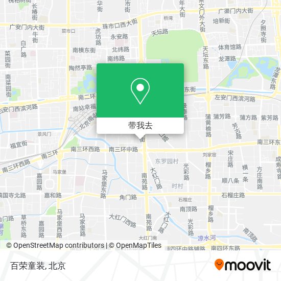 百荣童装地图