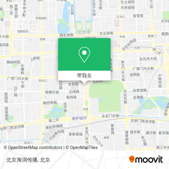 北京海润传播地图