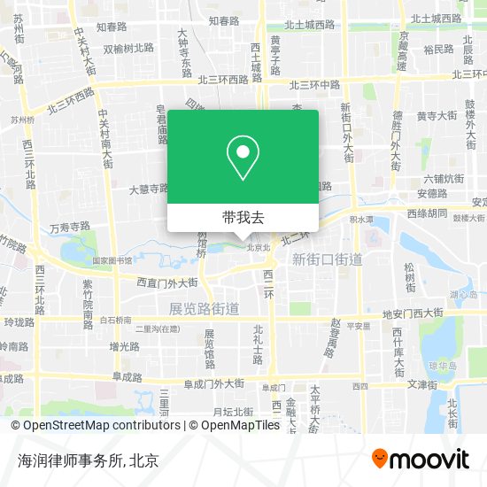 海润律师事务所地图