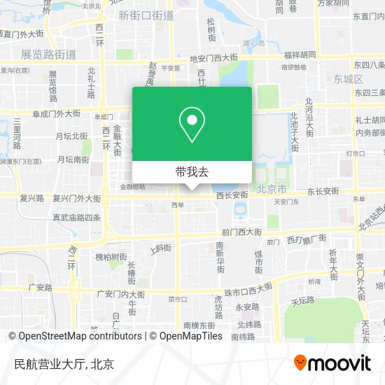 民航营业大厅地图