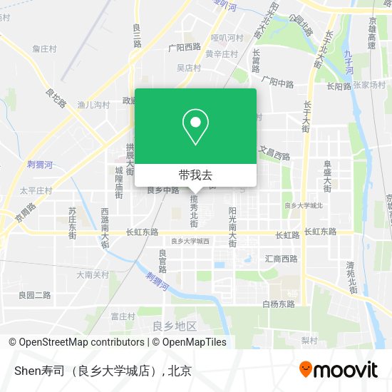 Shen寿司（良乡大学城店）地图