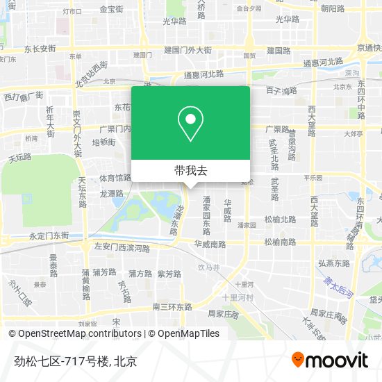 劲松七区-717号楼地图