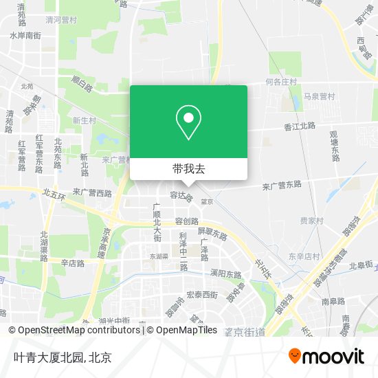 叶青大厦北园地图