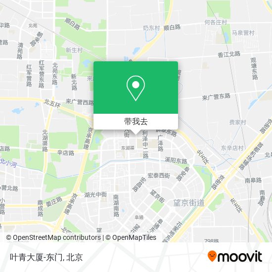 叶青大厦-东门地图
