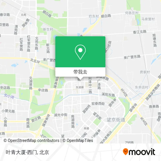 叶青大厦-西门地图